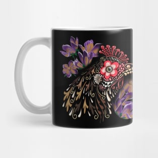 Sugar skull chicken Mug